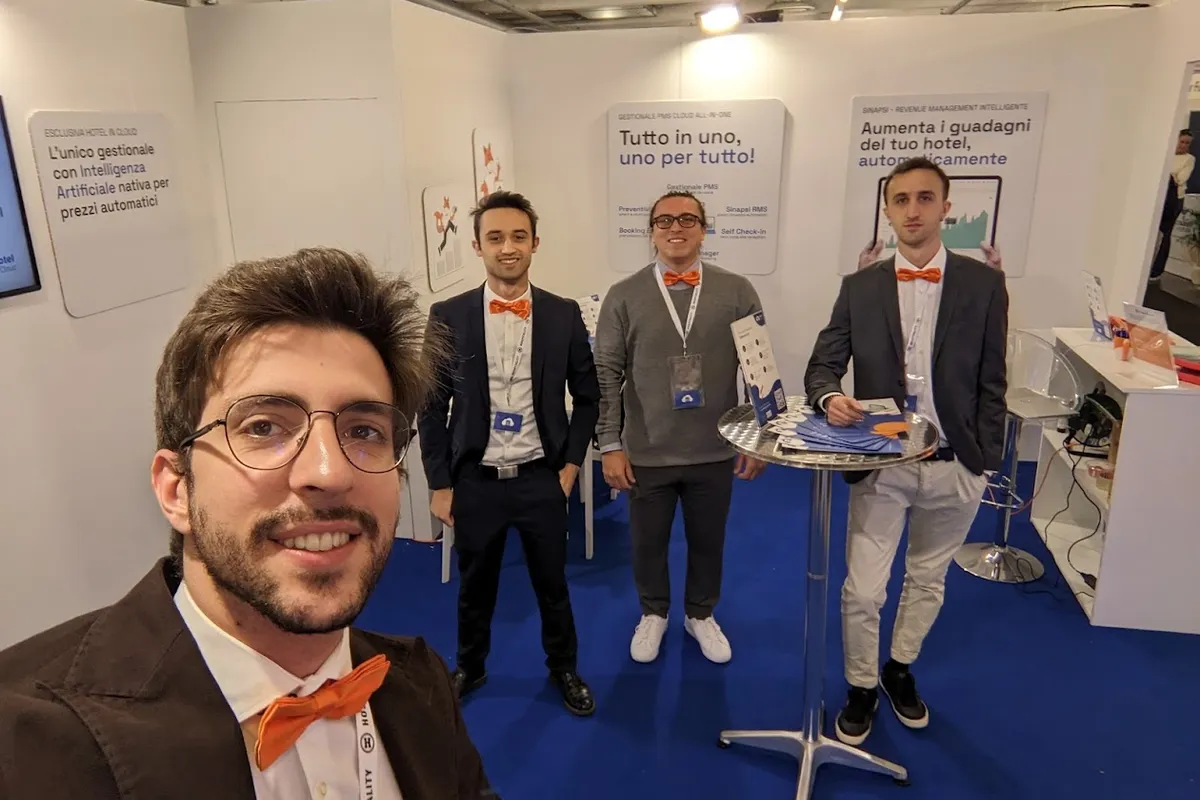 Stand Hotel in Cloud a Riva Hospitality 2023, Riva del Garda