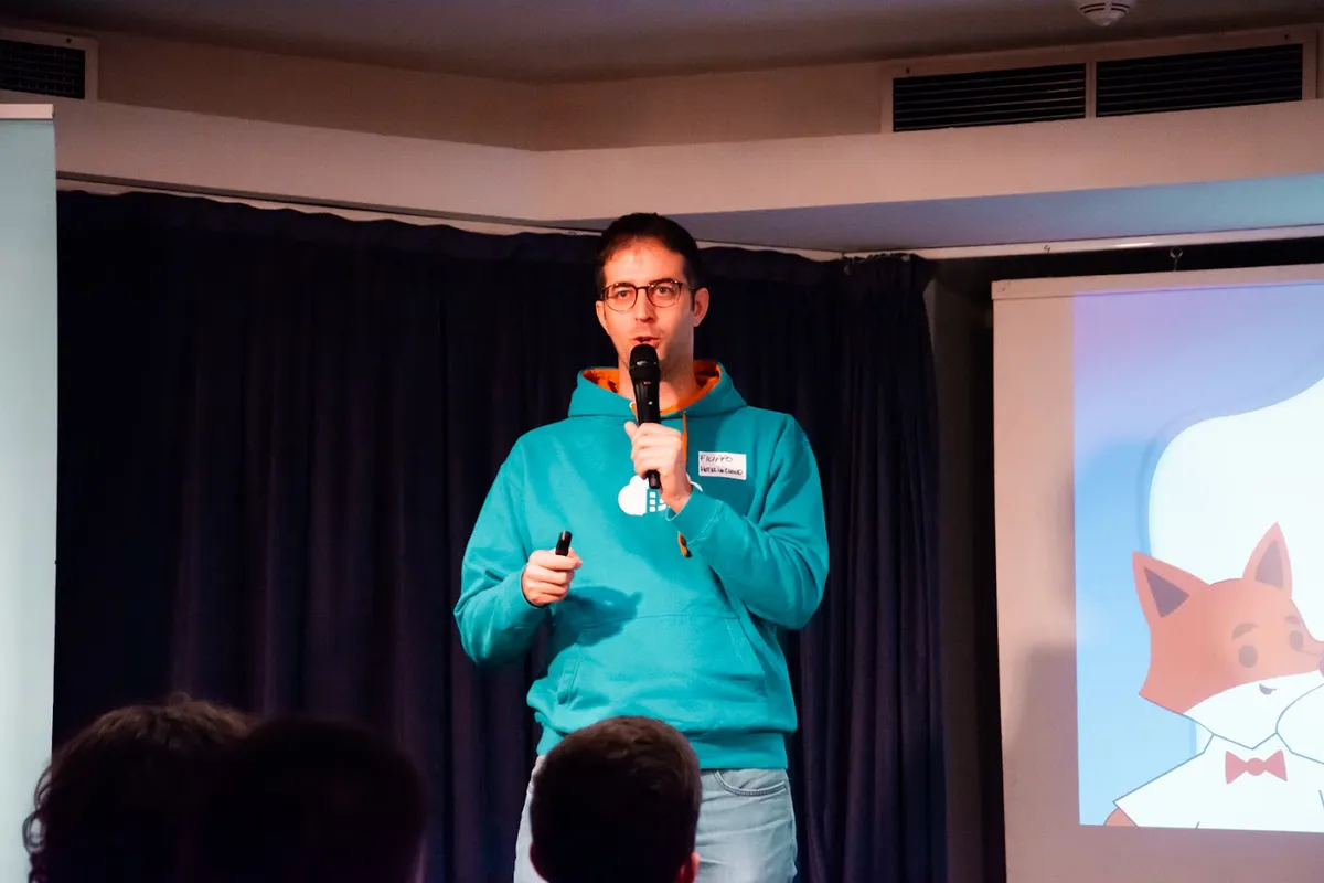 Filippo Battiti speaker a Speck&Tech Retreat 2023