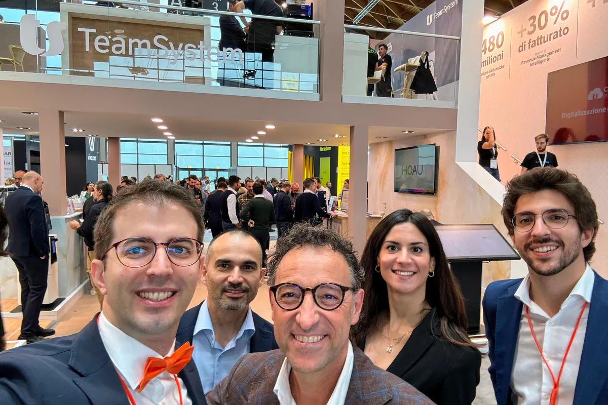 Team Hotel in Cloud al TTG Travel Experience 2024, Rimini
